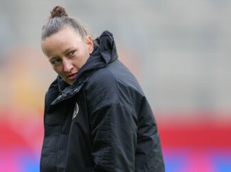 Muss ihr Comeback bei den DFB-Frauen verschieben: Almuth Schult. Muss ihr Comeback bei den DFB-Frauen verschieben: Almuth Schult.