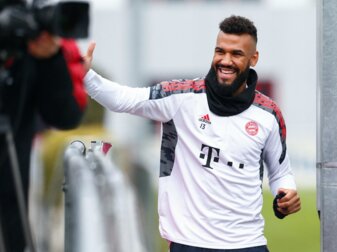 Choupo-Moting zurück im Bayern-Training Choupo-Moting zurück im Bayern-Training