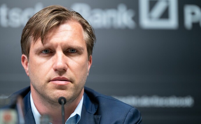 Eintracht-Sportvorstand Markus Krösche ist zuversichtlich.