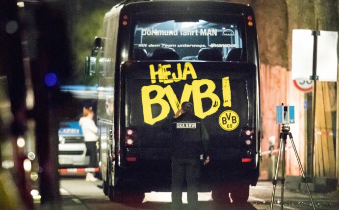 Am 11. April 2017 kam es zu einem Anschlag auf den Dortmunder Mannschaftsbus.