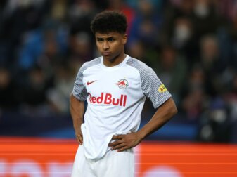 Wo spielt Adeyemi in der kommenden Saison? Weiterhin eine offene Frage. Foto: Alexander Hassenstein/Getty Images Wo spielt Adeyemi in der kommenden Saison? Weiterhin eine offene Frage. Foto: Alexander Hassenstein/Getty Images