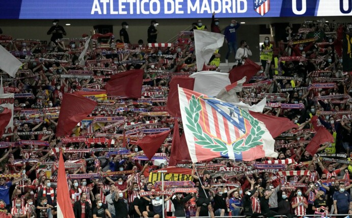 Atlético Madrid muss für das Spiel gegen Manchester City zwei Stadion-Sektionen sperren.
