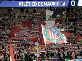 Atlético Madrid muss für das Spiel gegen Manchester City zwei Stadion-Sektionen sperren. Atlético Madrid muss für das Spiel gegen Manchester City zwei Stadion-Sektionen sperren.