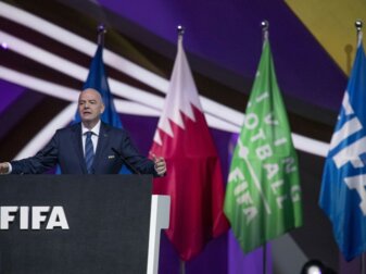 FIFA begrüßt UN-Resolution zu Katar-WM FIFA begrüßt UN-Resolution zu Katar-WM