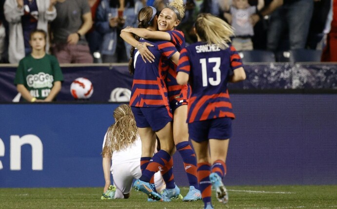 Frauenfußball: Rodman trifft erstmals für US-Nationalteam