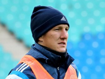 Bastian Schweinsteiger zweifelt nicht daran bei der EM wieder fit zu sein. Foto: Jan Woitas Bastian Schweinsteiger zweifelt nicht daran bei der EM wieder fit zu sein. Foto: Jan Woitas