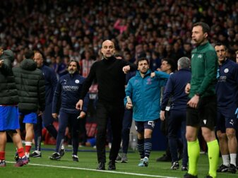 Guardiolas Manchester City müht sich ins Halbfinale Guardiolas Manchester City müht sich ins Halbfinale