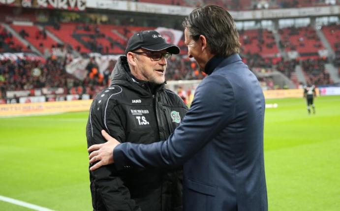 Thomas Schaaf nimmt Kollege Roger Schmidt in Schutz und kritisiert das DFB-Sportgericht. Foto: Maja Hitij