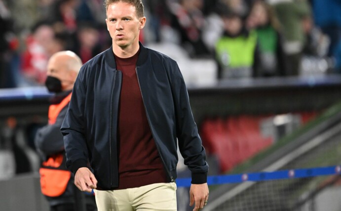 Ist mit Bayern in Bielefeld gefordert: FCB-Coach Julian Nagelsmann.