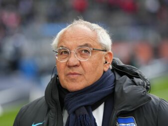 Verzichtet gegen Augsburg auf Angreifer Ishak Belfodil: Hertha-Coach Felix Magath. Verzichtet gegen Augsburg auf Angreifer Ishak Belfodil: Hertha-Coach Felix Magath.