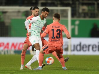 Im Hinspiel fielen neun Tore. Foto: Alexandra Beier/Getty Images Im Hinspiel fielen neun Tore. Foto: Alexandra Beier/Getty Images