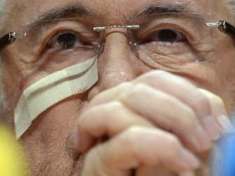 Joseph Blatters Ära bei der FIFA geht zu Ende. Foto: Walter Bieri Joseph Blatters Ära bei der FIFA geht zu Ende. Foto: Walter Bieri