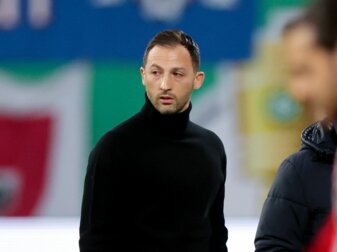 Ändert die Startelf von RB Leipzig im Vergleich zum Gastspiel in Leverkusen auf sechs Positionen: Trainer Domenico Tedesco. Ändert die Startelf von RB Leipzig im Vergleich zum Gastspiel in Leverkusen auf sechs Positionen: Trainer Domenico Tedesco.