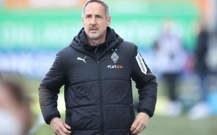 Gladbach-Trainer Adi Hütter.