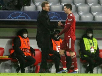 Nagelsmann sicher: "Lewy wird weiter für uns ballern" Nagelsmann sicher: "Lewy wird weiter für uns ballern"