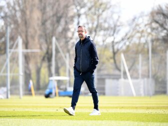 Kündigt für das Profiteam von Hertha einen «großen Umbruch» nach der Saison an: Fredi Bobic. Kündigt für das Profiteam von Hertha einen «großen Umbruch» nach der Saison an: Fredi Bobic.