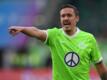 Hat die beim VfL Wolfsburg in ihn gesetzten Erwartungen noch nicht erfüllt: Max Kruse gestikuliert.