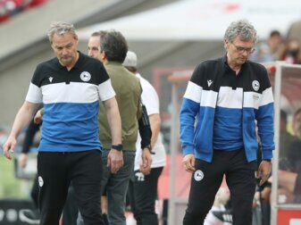 Bielefeld verliert auch unter Kostmann - Köln auf Europacupkurs Bielefeld verliert auch unter Kostmann - Köln auf Europacupkurs