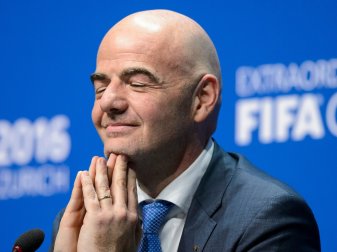 Nach Infantinos Wahl soll in der FIFA ein Neuanfang her (Quelle: SID-IMAGES) Nach Infantinos Wahl soll in der FIFA ein Neuanfang her (Quelle: SID-IMAGES)