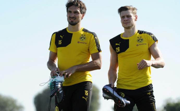Einsatz von Hummels und Piszczek gegen Hoffenheim offen (Quelle: firo Sportphoto/SID-IMAGES)>