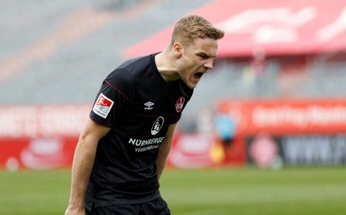 2:4 gegen Sandhausen: Schwerer Dämpfer für Nürnberg