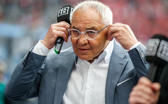 Hat mit Hertha BSC gegen den VfB Stuttgart sein 500. Bundesliga-Spiel als Trainer: Felix Magath im Interview vor Spielbeginn.