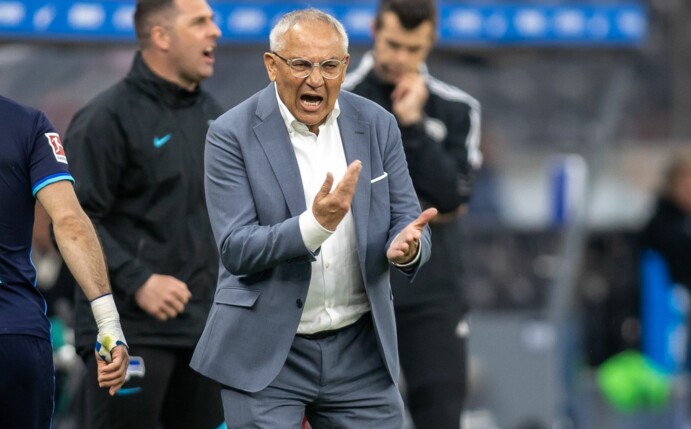 Herthas Trainer Felix Magath versteht den Fan-Boykott seiner Spieler.