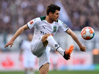 Mönchengladbachs Jonas Hofmann am Ball. Mönchengladbachs Jonas Hofmann am Ball.