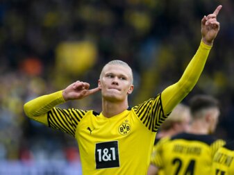 Der Vertrag von Stürmerstar Erling Haaland beim BVB läuft noch bis zum Sommer 2024. Der Vertrag von Stürmerstar Erling Haaland beim BVB läuft noch bis zum Sommer 2024.