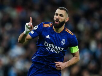 Der Matchwinner: Dank Reals Karim Benzema darf der Club vom Champions League-Finale träumen.