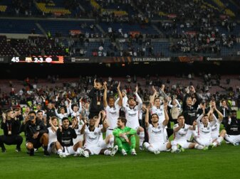 Nach dem Coup in Barcelona will die Eintracht auch in London überraschen. Nach dem Coup in Barcelona will die Eintracht auch in London überraschen.