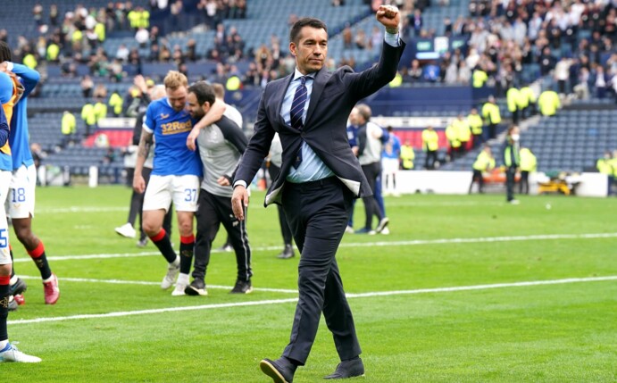 Rangers-Trainer Giovanni van Bronckhorst.