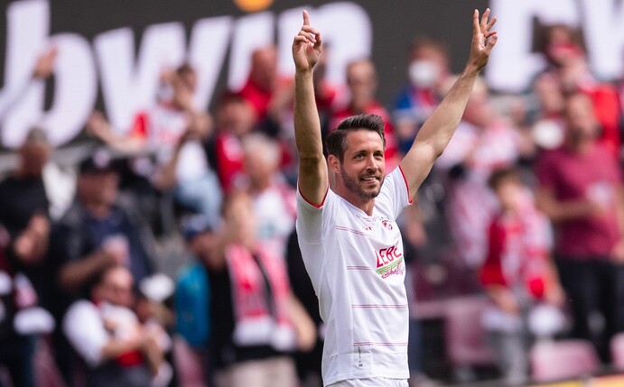 Würde sich über eine Teilnahme des 1. FC Köln an der Conference League freuen: Mark Uth.