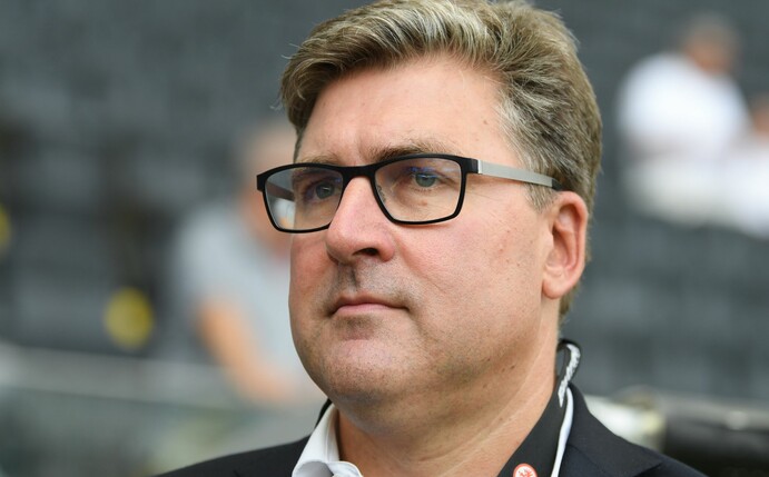 Der Vorstandsvorsitzende des Fußball-Bundesligisten Eintracht Frankfurt: Axel Hellmann.