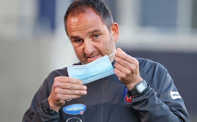 Corona-Infektion: Heidenheim ohne Trainer Schmidt