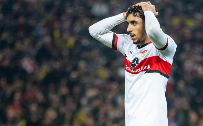 Ist derzeit vom VfL Wolfsburg an den VfB Stuttgart ausgeliehen: Omar Marmoush.