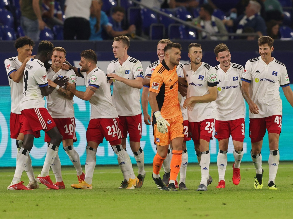 Sieg in Ingolstadt: HSV klettert zunächst auf Platz drei