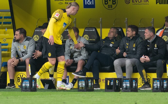 Die Zukunft von BVB-Star Erling Haaland ist weiter offen.