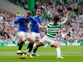 Celtic Glasgow und die Glasgow Rangers trennten sich 1:1.