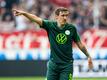 VfL-Stürmer Max Kruse hat in Wolfsburg noch einen Vertrag bis zum 30. Juni 2023.