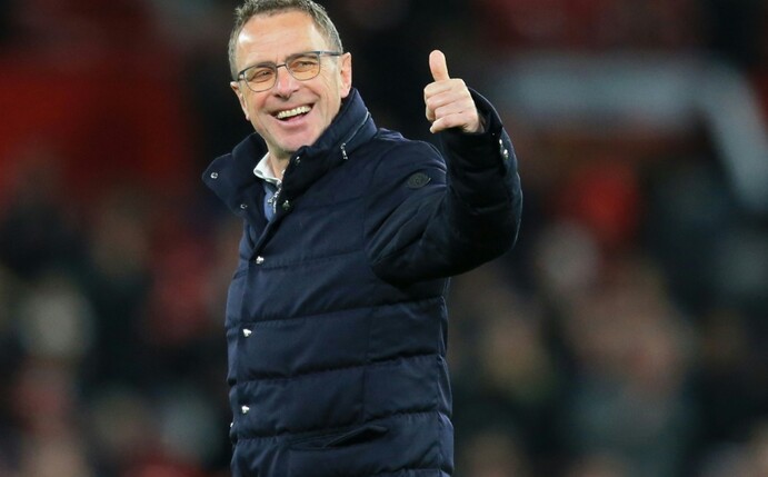 Rangnick verabschiedet sich mit Sieg vom Old Trafford