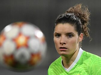 Erzielte das 1:0 für die Wolfsburgerinnen im Spiel gegen Essen per Elfmeter: Dominique Janssen. Erzielte das 1:0 für die Wolfsburgerinnen im Spiel gegen Essen per Elfmeter: Dominique Janssen.