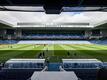 Leipzigs Spieler absolvieren das Abschlusstraining im Ibrox-Stadion der Rangers.