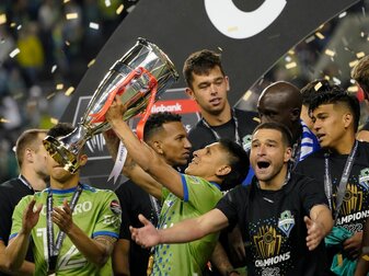 Die Seattle Sounders gewannen die Concacaf-Champions-League. Die Seattle Sounders gewannen die Concacaf-Champions-League.