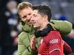 Würde sehr gern weiter mit Robert Lewandowski (r) planen: Münchens Trainer Julian Nagelsmann.