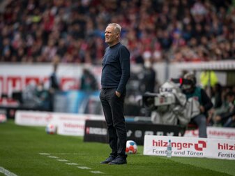 Streich steht seit 2011 für den SCF an der Seitenlinie. Foto: Daniel Kopatsch/Getty Images Streich steht seit 2011 für den SCF an der Seitenlinie. Foto: Daniel Kopatsch/Getty Images