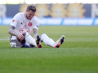 Düsseldorfs Ginczek für zwei Spiele gesperrt Düsseldorfs Ginczek für zwei Spiele gesperrt