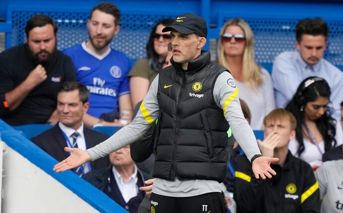 Hadert mit den Sanktionen für den FC Chelsea: Chefchoach Thomas Tuchel.
