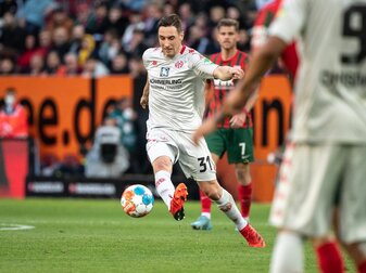 Verlängerte beim FSV Mainz 05: Dominik Kohr. Verlängerte beim FSV Mainz 05: Dominik Kohr.