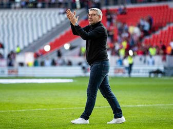 Steht mit Union Berlin zum zweiten Mal nacheinander als Europapokalteilnehmer fest: Urs Fischer. Steht mit Union Berlin zum zweiten Mal nacheinander als Europapokalteilnehmer fest: Urs Fischer.